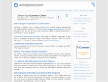 Tablet Screenshot of addpro.com
